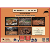 Venomous Snakes Pilbara Region Poster